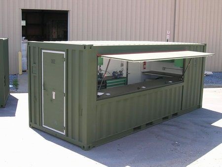 mobile workshop container