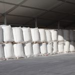 Storage of loaded bulk bags
